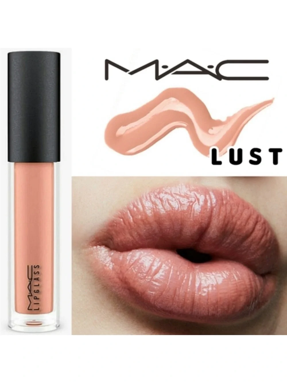 ⚡️💜MAC Cosmetic Lust Lipglass